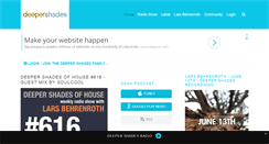 Desktop Screenshot of deepershades.net