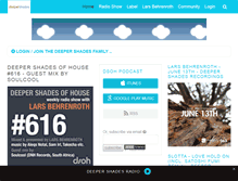 Tablet Screenshot of deepershades.net